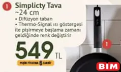 TEFAL SİMPLİCİTY TAVA 24 CM TEFAL SİMPLİCİTY TAVA 24 CM